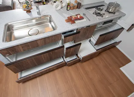 スライド収納